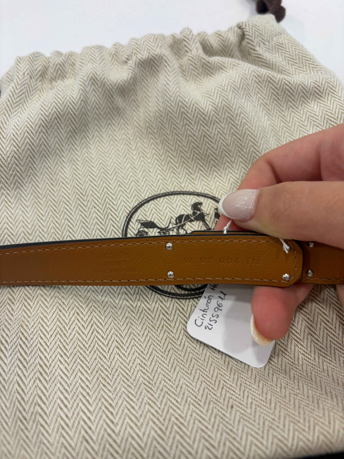 Cinturón Hermès