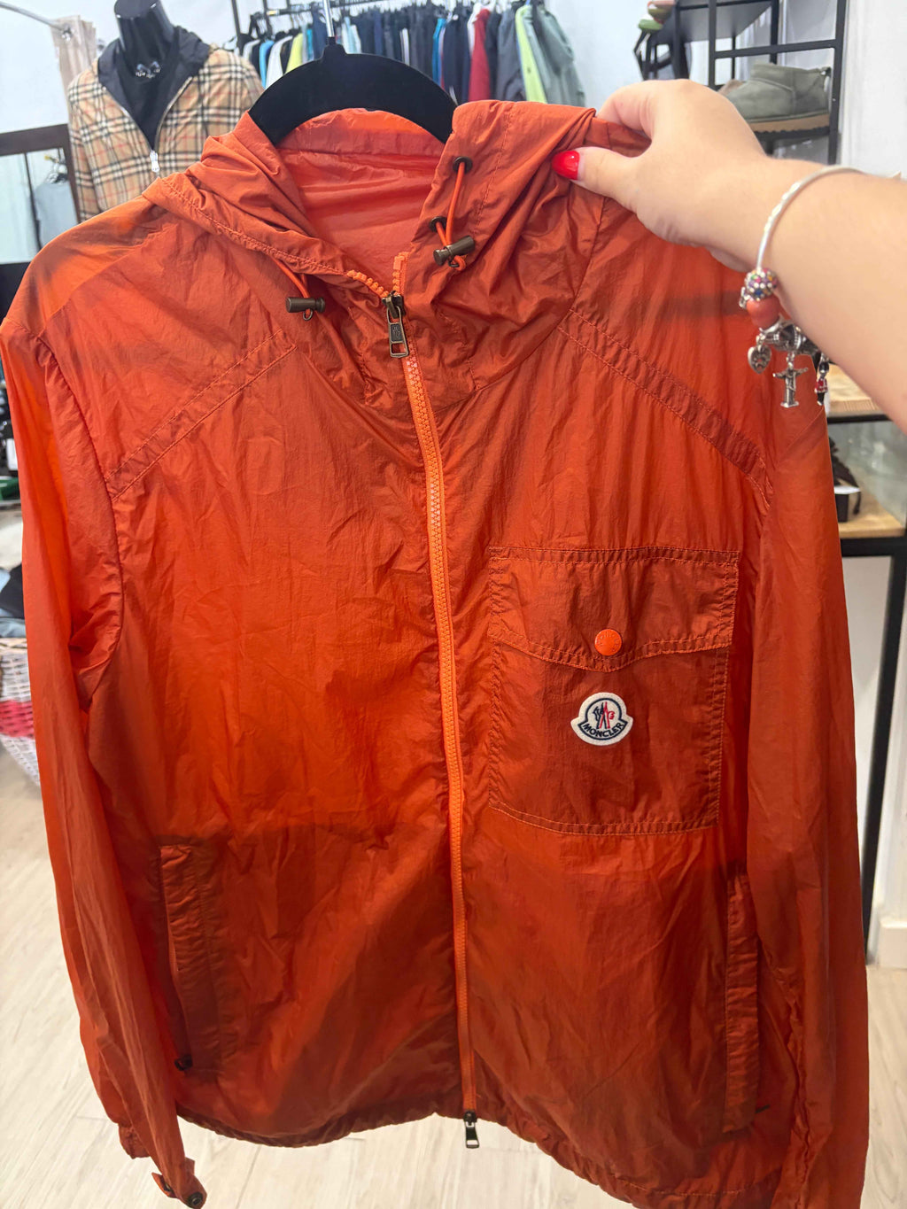 Chaqueta Moncler Samakar Naranja
