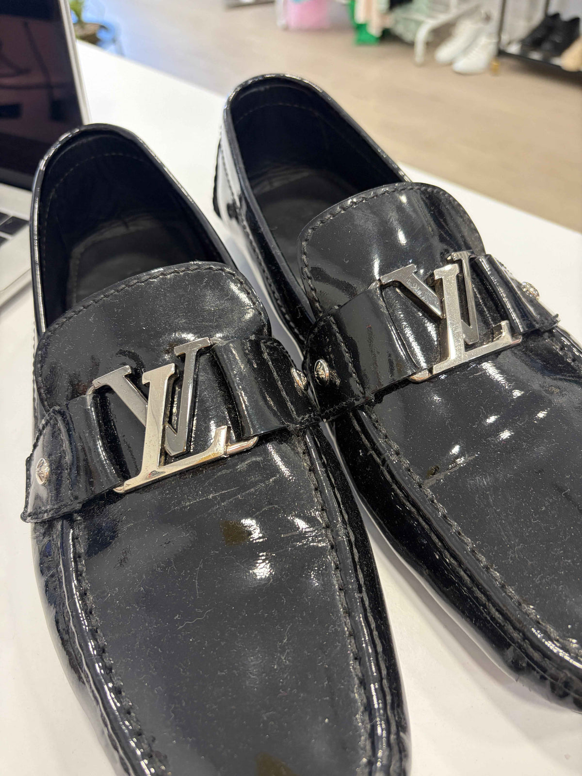 Mocasines de Charol Louis Vuitton Monte Carlo: Elegancia y Confort para Cada Ocásion