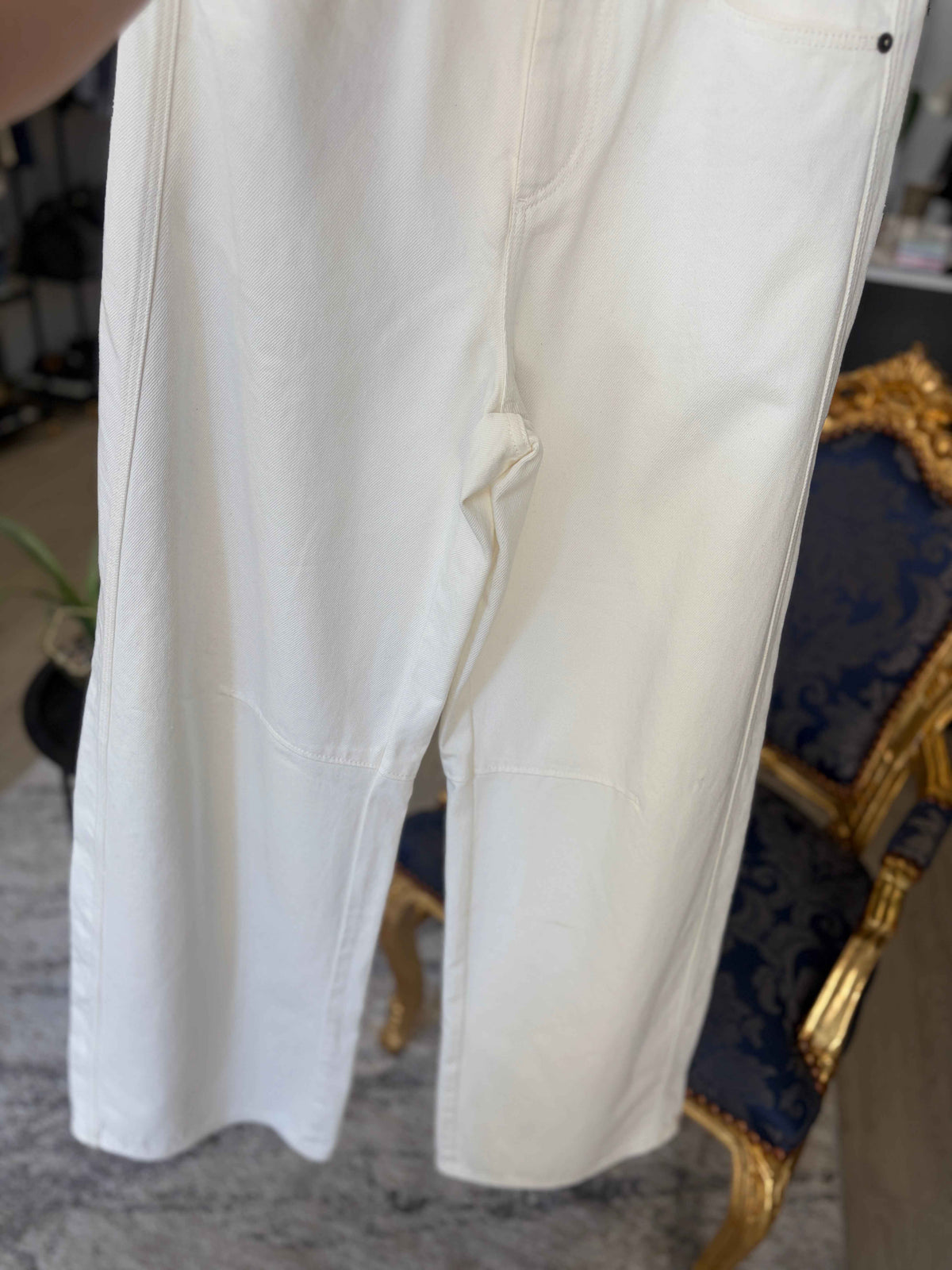 Pantalón Blanco Wide Leg Soeur