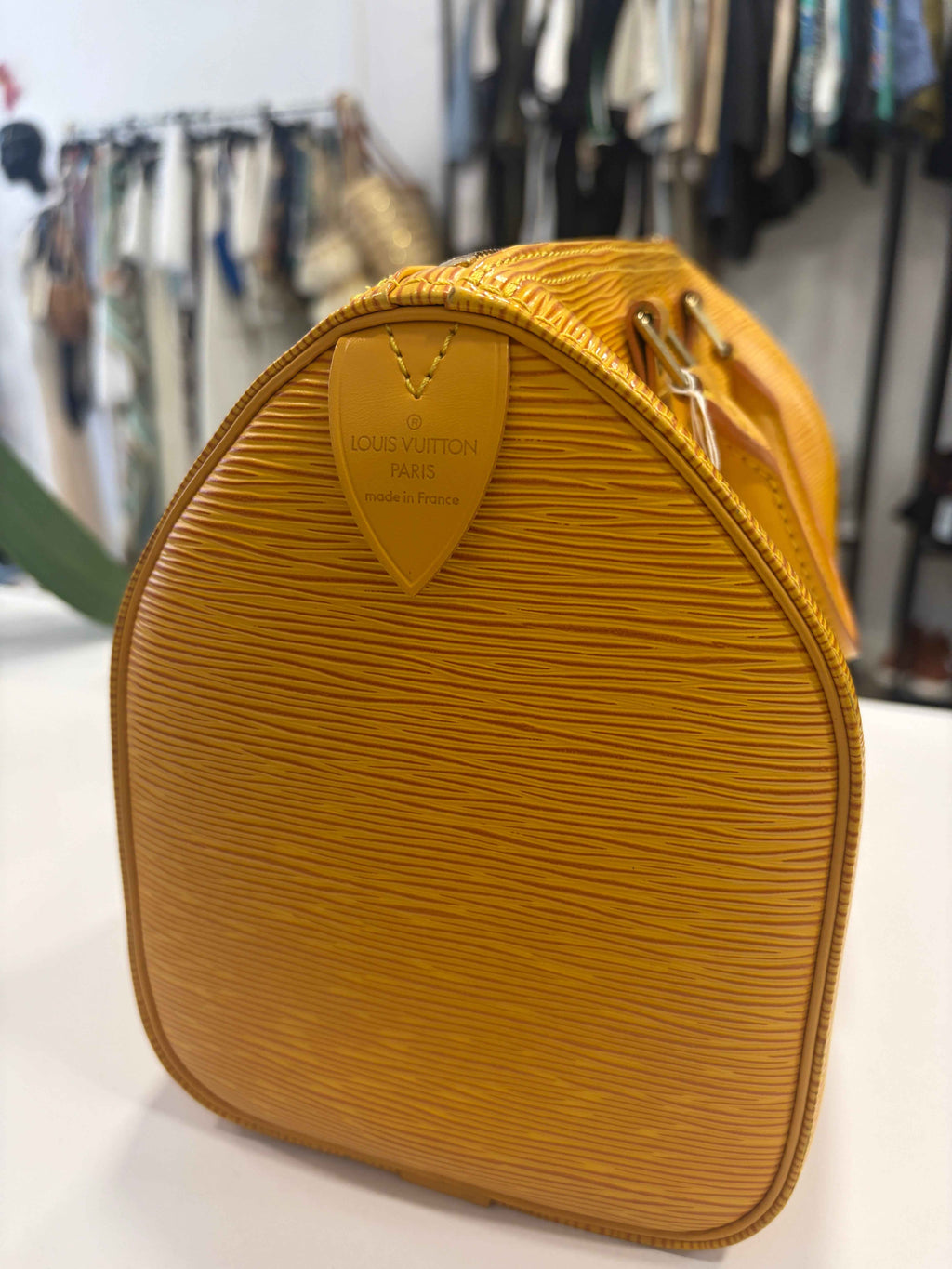 Bolso Speedy Amarillo Louis Vuitton