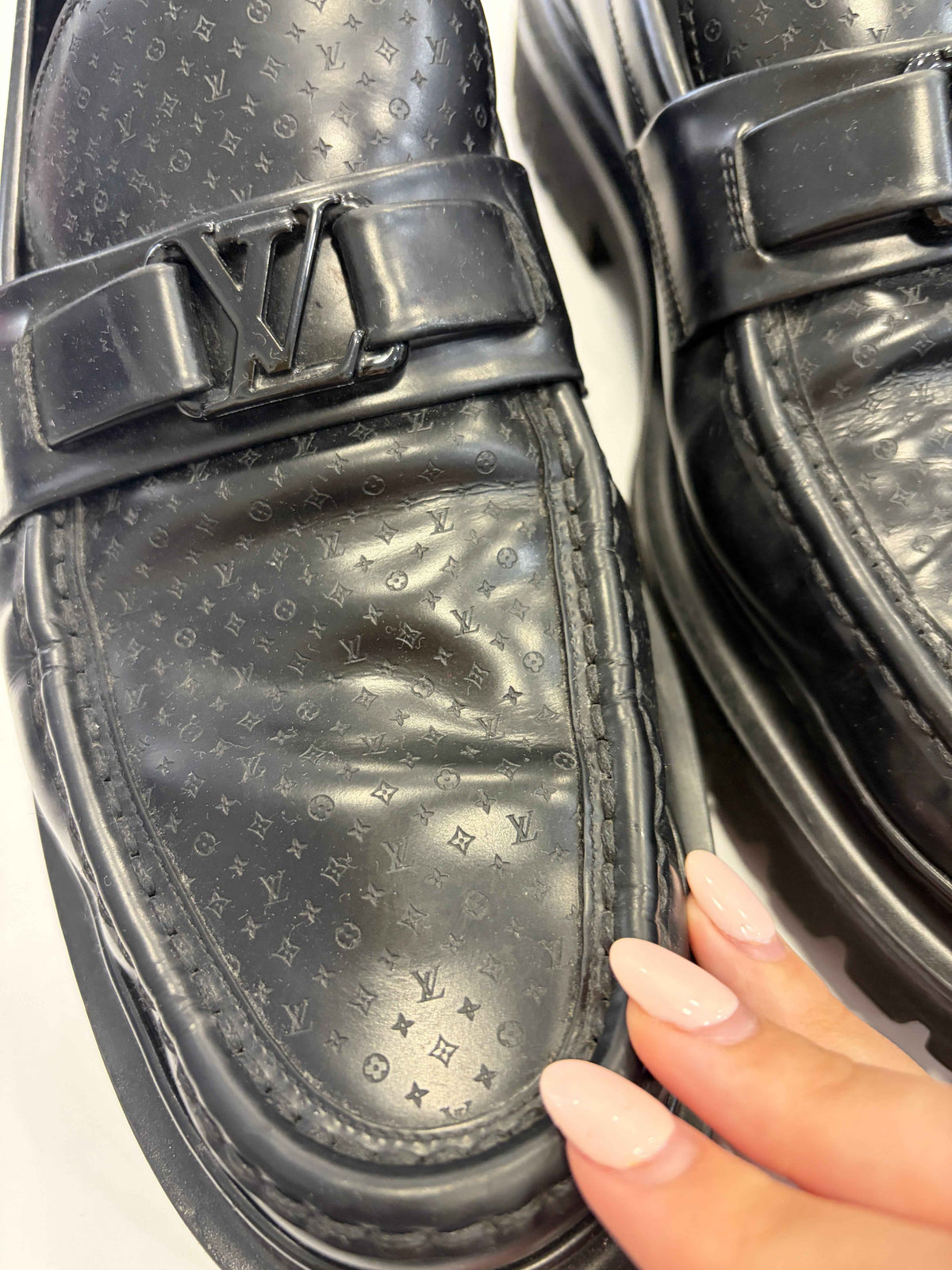 Mocasines Louis Vuitton Major: Elegancia y Comodidad en Piel Monogram Mini
