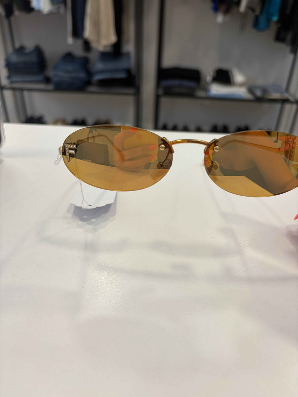 Gafas de Sol Fendi First Crystal FE4075US (30L) - Lujo y Glamour en Cada Mirada