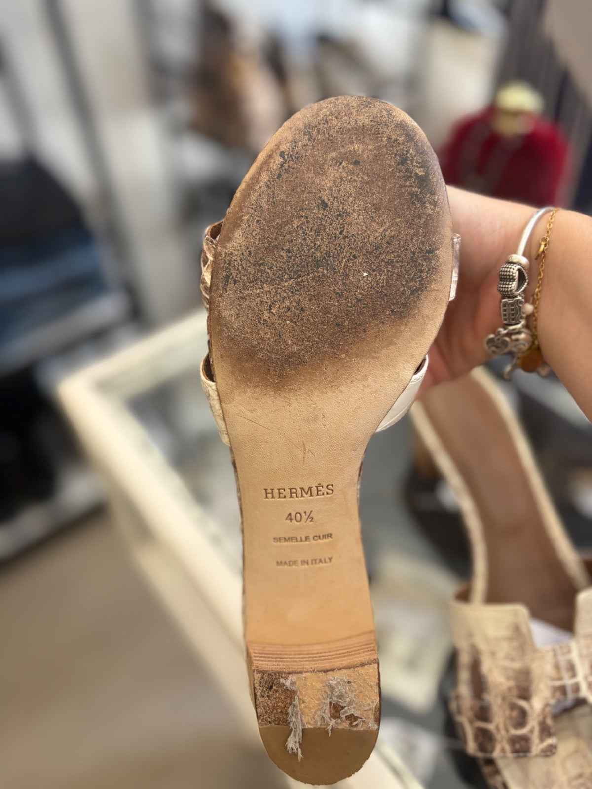 Sandalias Hermès Oasis Himalaya: Confort y Estilo en Cada Paso
