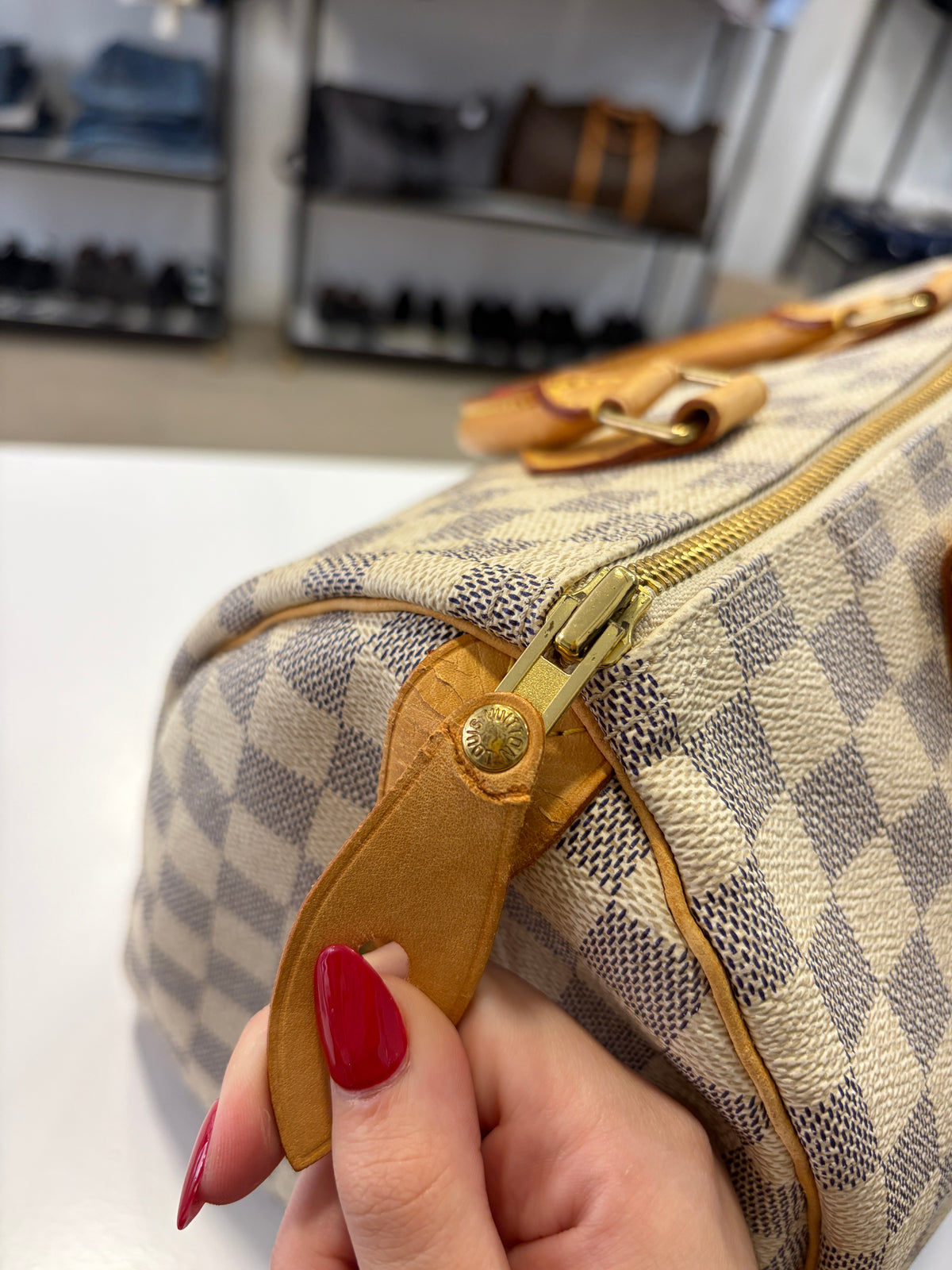 Bolso Louis Vuitton Speedy 30 Damier