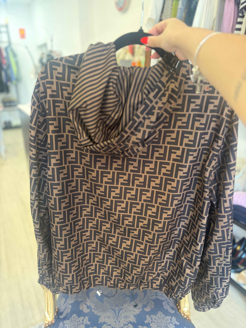 Cortavientos Fendi Reversible