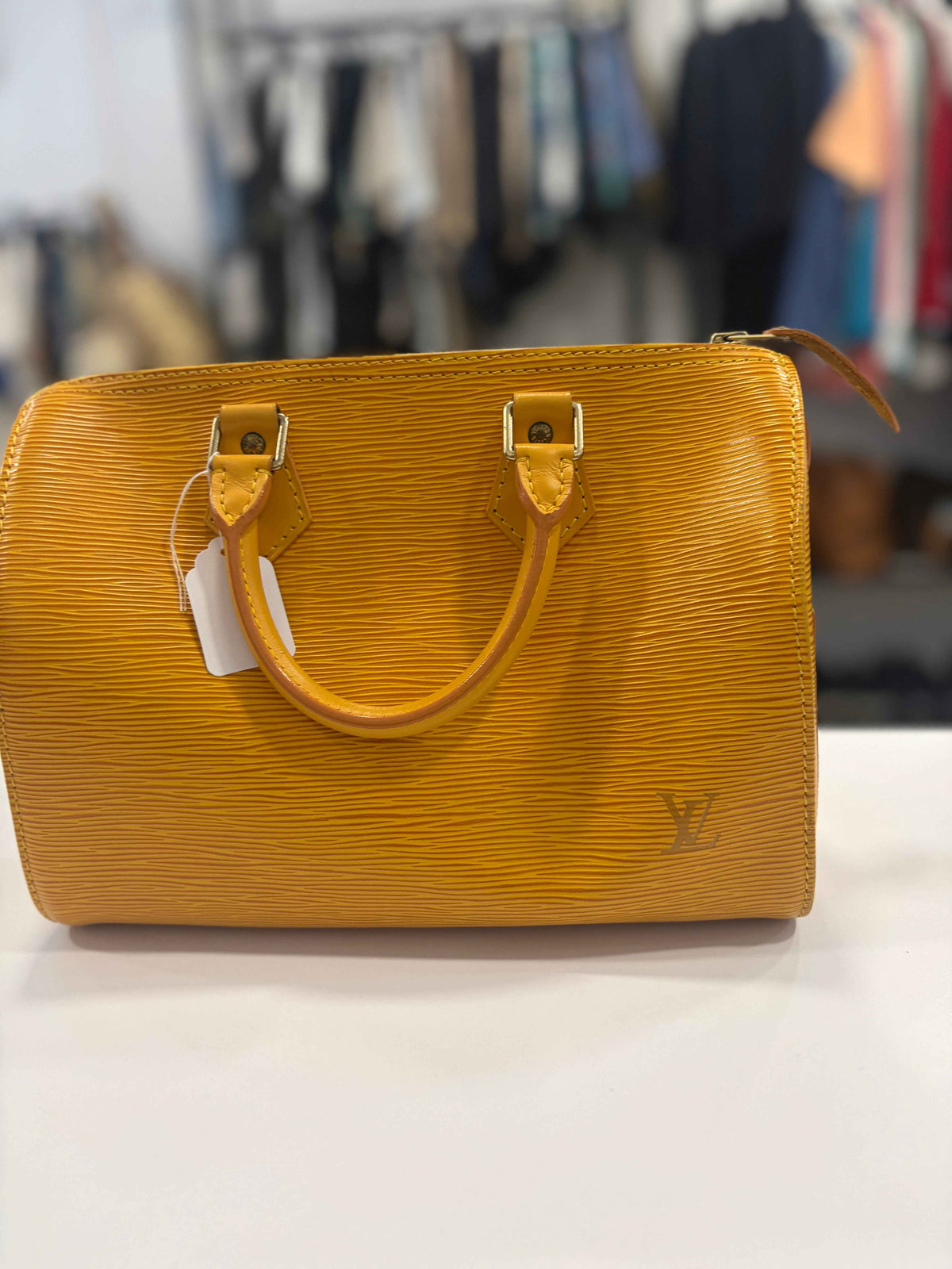 Bolso Speedy Amarillo Louis Vuitton