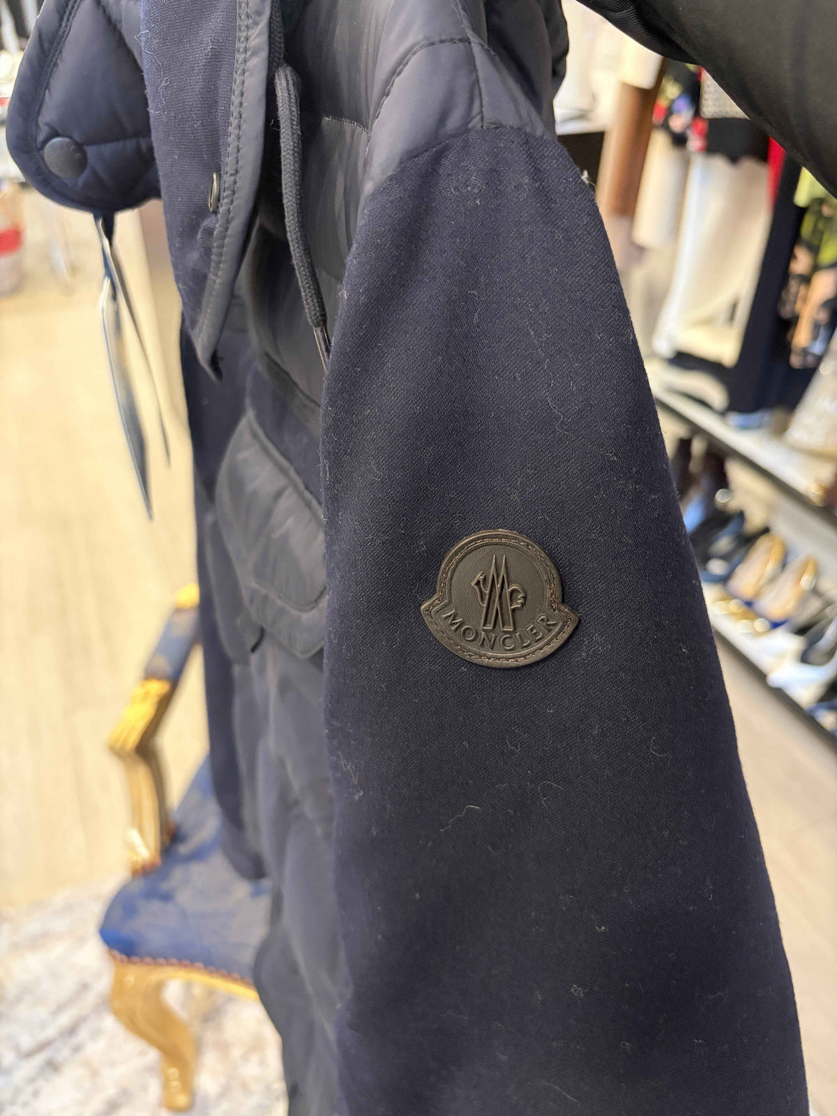 Plumífero Moncler Azul Marino