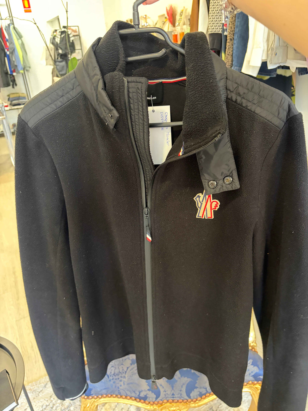 Chaqueta Moncler Borreguillo