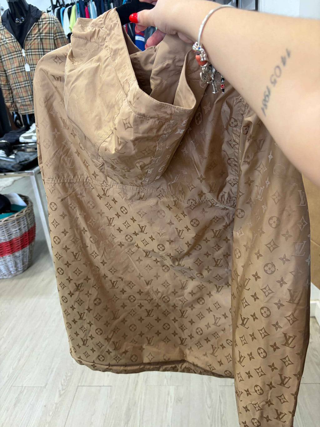Chaqueta Louis Vuitton Beige