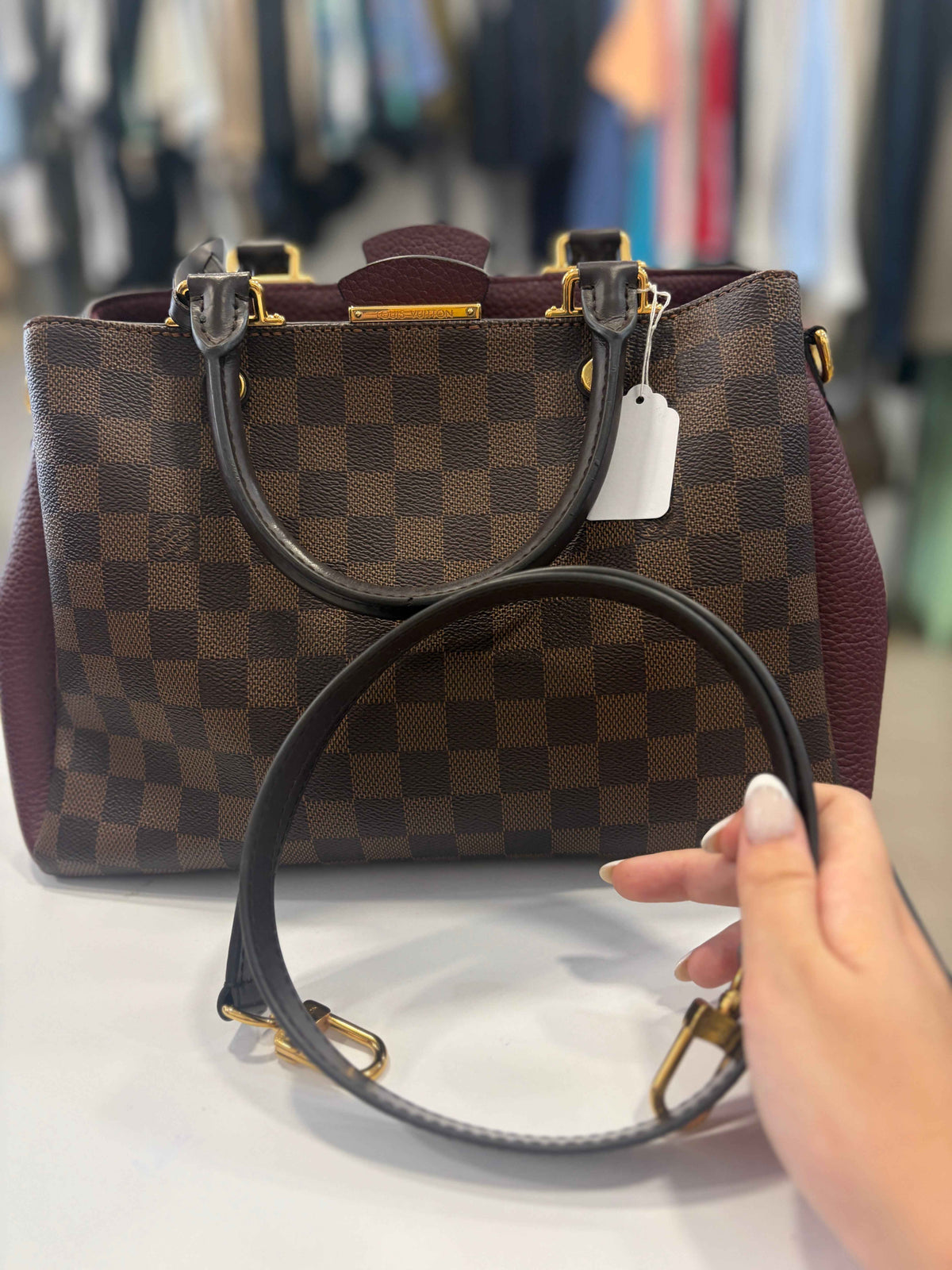 Bolso Brittany Damier Louis Vuitton