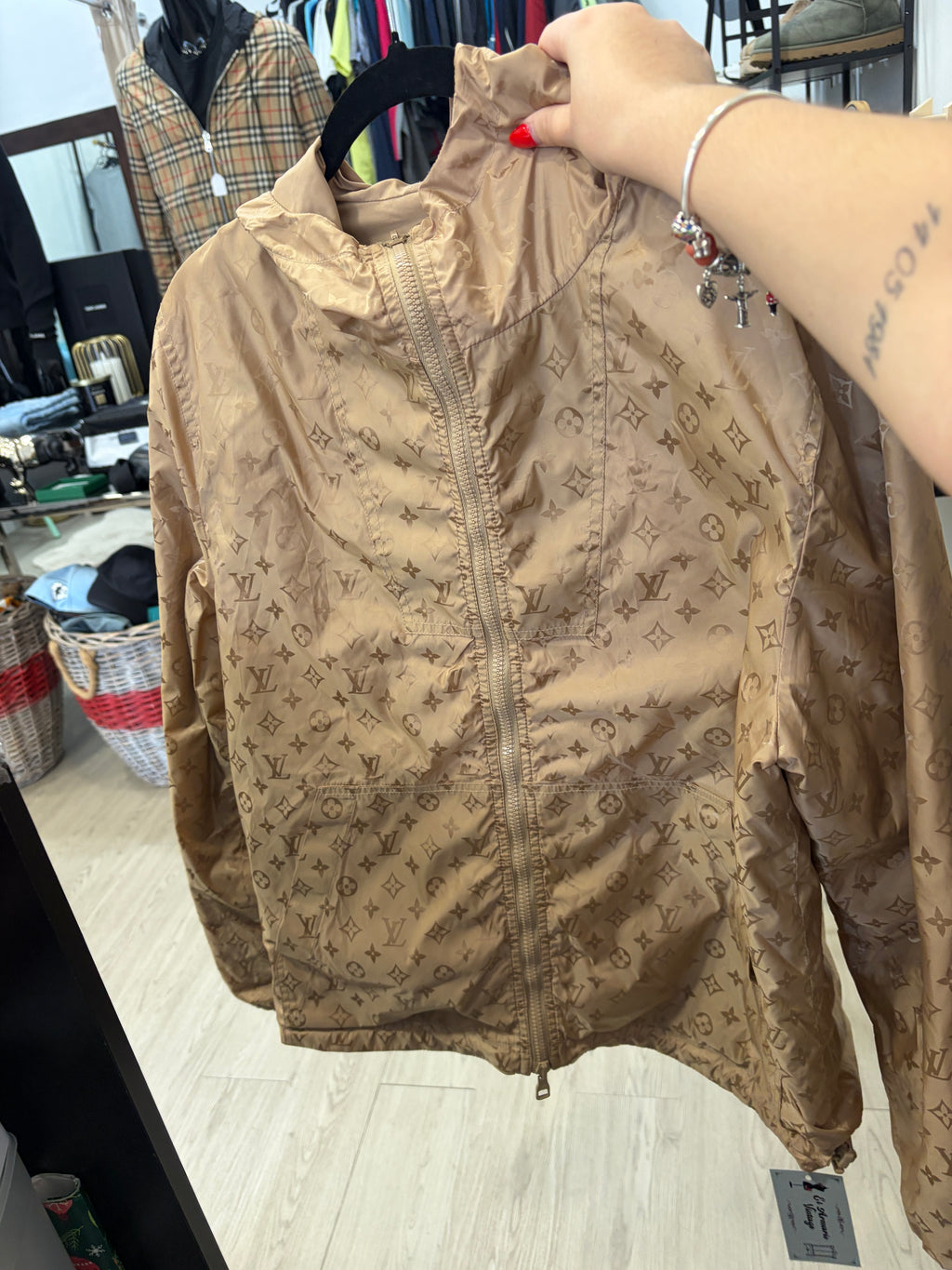 Chaqueta Louis Vuitton Beige