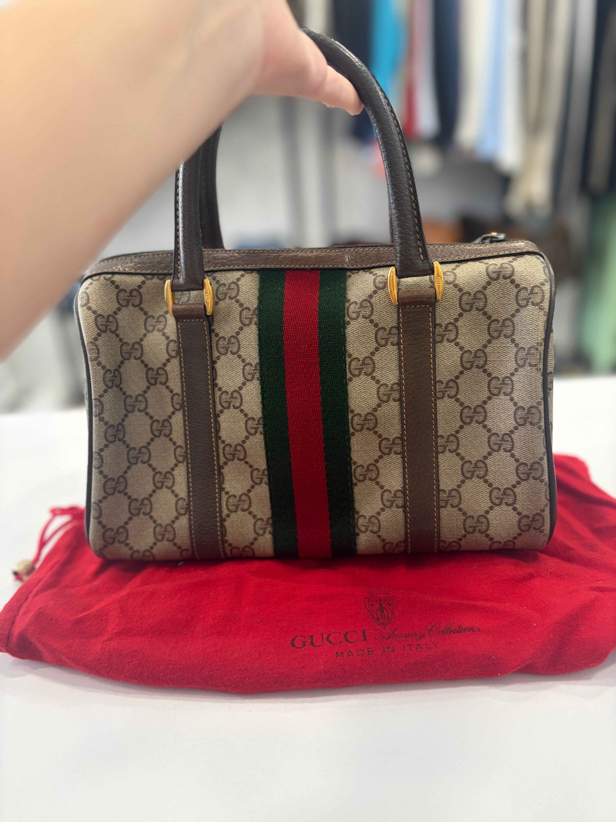 Bolso Boston de Gucci Vintage - Elegancia y Estilo para Cada Ocasión