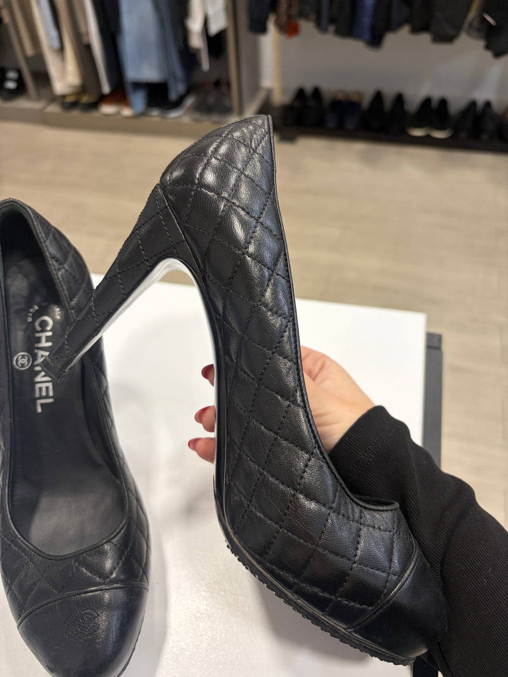 Tacones Chanel