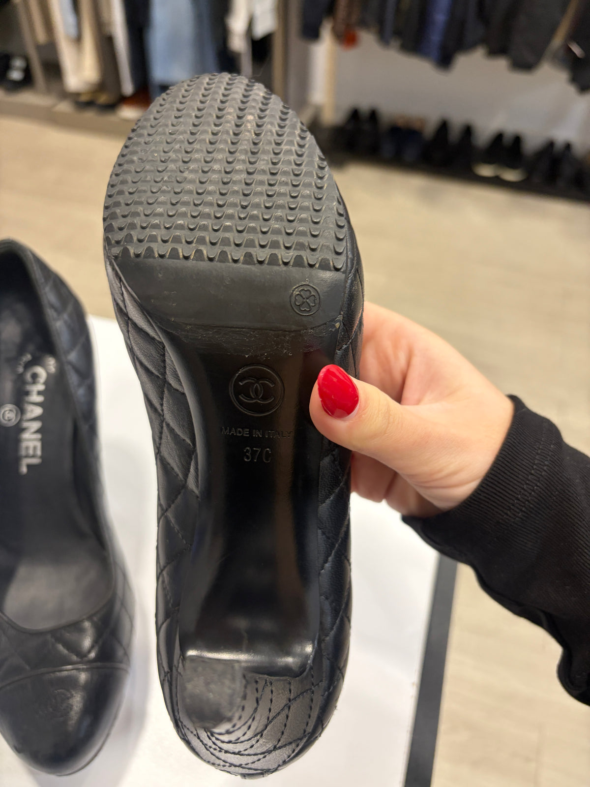 Tacones Chanel
